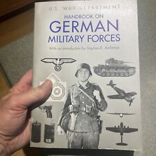 US War Department Handbook On German Military Forces Ambrose picture