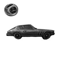 Jensen Interseptor FF ref108 BLACK Classic Car design Pin Badge picture