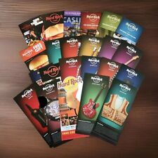 Lot of Hard Rock Cafe, Hotel & Casino Promo Card Flyers, Souvenir Gift Cards picture