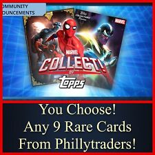 YOU CHOOSE ANY NINE RARE CARDS FROM OUR ACCOUNTS-TOPPS MARVEL COLLECT picture