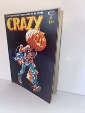 Vintage Crazy Magazine No 15 Halloween Cover Jack O Lantern Jan 1976 picture
