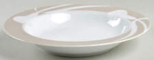 Mikasa Classic Flair Beige Rimmed Soup Bowl 1404576 picture
