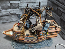 DAMAGED 2003 Lemax Spooky Town Ghost Galleon Pirate Ship Halloween Village picture