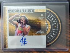 2024 Leaf Metal Pop Century Lil Baby Vinyl Signs Gold Mojo Auto 1/1 picture
