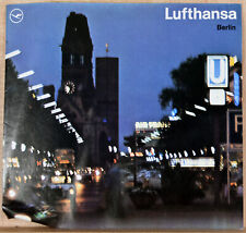 1970s Brochure Lufthansa Airlines Berlin Trip Map Events Sights Bars Clubs picture