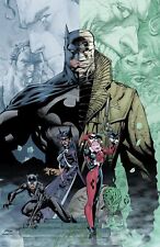 The BATMAN 11x17 Bruce Wayne POSTER DCU DC Comics Superman Harley Quin Catwoman picture