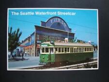 Railfans2 303) Seattle Washington 1927 Waterfront Electric Streetcar At Pier 59 picture