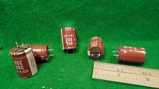 (5) KMX 200uF 200 WV Radial Formed Lead Electrolytic Capacitors NOS  picture