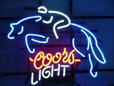 Coors Light Race Horse Neon Sign 20