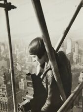 8x10 Print Margaret Bourke-White atop the Chrysler Building New York 1930 #MBV picture