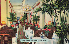 Postcard The Divan Parisien Restaurant 17 East 45th Street New York City NY picture