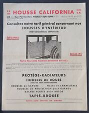 Antique Advertising LA COVER CALIFORNIA Automobile Wheel Cover Garage picture