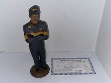 Vintage Tom  Clark  Davey Allison 14” NASCAR Statue  Signed Cairn Studio Texaco picture