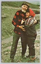 Nome Alaska, Herb & Elsie Engstrom, Gold Miner and Wife, Vintage Postcard picture