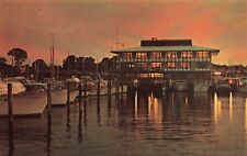 Postcard The Annapolis Yacht Club, Annapolis, Maryland VTG picture