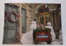 VTG 1993 Found Photograph Original Photo Awkward Couple Disney MGM Studios XMas picture