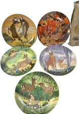 Limited edition Disney Bambi collectors plate ,lot 5,the Challenge,new Prince. picture