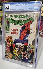 Amazing Spider-Man #68 Marvel 1969 CGC 5.0  Kingpin App. Tablet of Life and Time picture