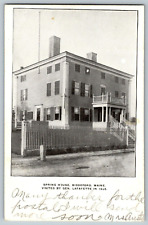 Biddeford, Maine ME - Spring House, Visited by Gen Lafayette - Vintage Postcard picture