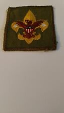 BSA, Tenderfoot Rank Patch, 1955-1964, Course Twill, cloth back picture