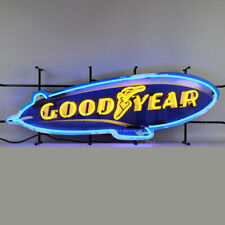 Goodyear Blimp Licensed Man Cave Beer Bar Restaurant Neon Sign 41