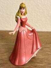 AURORA IN PINK DRESS SLEEPING BEAUTY DISNEY 3.75” ACTION FIGURE SOLID PVC TOY picture