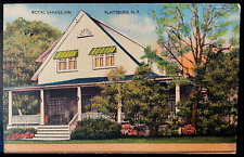Vintage Postcard 1930-1945 Royal Savage Inn, Plattsburg, New York (NY) picture