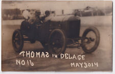 AUTO RACING INDIANAPOLIS 500 1914 WINNER RENE THOMAS DELAGE NO. 16 REAL PHOTO.. picture