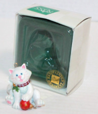 Vintage Russ Wags To Riches Cat Christmas Ornament picture
