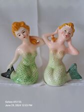 Vintage Relco Mermaid Salt and Pepper Shakers - Japan RARE FIND picture