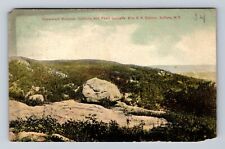 Suffern NY-New York, Hovenkopf Mountain, Erie RR Station Vintage c1910 Postcard picture