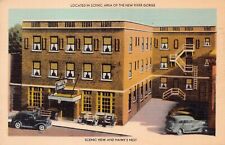 Gauley Bridge WV West Virginia Conley Hotel Main Street Lodge Vtg Postcard A4 picture