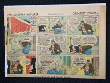 1942 Dec 13 PHILADELPHIA INQUIRER Comic Section 1pg GD 2.0 Barney Google picture
