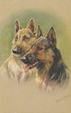 Fannie Moody Signed Two Dogs picture