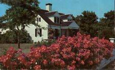 Postcard - Cape Cod Cottage and Roses, Provincetown, MA  Posted 1960  2256 picture