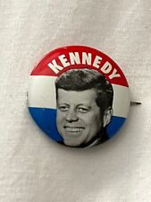 VTG JOHN F KENNEDY JFK ~ PRESIDENTIAL CAMPAIGN PINBACK BUTTON PIN picture