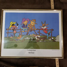 1989 The Western Group Litho Signed by Chuck Jones Bugs Bunny, Daffy Duck picture