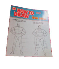 How to Draw Super Heroes 1983 DC Comics Golden Book  | Combined Shipping B&B picture
