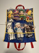 Vtg Y2K General Mills Cereal Breakfast Pals Plush Dolls Complete W/ Carry Case picture
