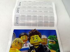 2015 New Official LEGO Wall Calendar Never Used picture