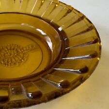 Vintage Colorado Belle Hotel Casino Nevada Amber Glass Advertising Ashtray picture