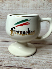 Vintage FRANGELICO Logo Liqueur Espresso Ceramic Footed Drink Mug picture