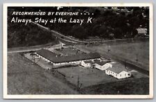 Lazy K Motel Ponca City Oklahoma Postcard picture