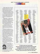 John Starks Knicks Guard 1990S Vtg Print Advertisement 8X11 picture
