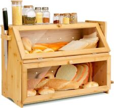 Double Extra Large Bread Box, Two-layer Extra Large Oversized Bread Box  picture