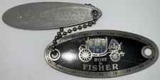 Vintage Body by Fisher Name Plate General Motors GM Technical Center May 16 1956 picture