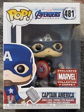Funko Pop Marvel Avengers Endgame Captain America 481 Marvel Collector Corps  picture