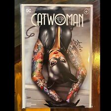 CATWOMAN #62 - NATHAN SZERDY TATTOO VARIANT EXCLUSIVE *SIGNED HOWARD W/COA picture