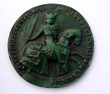 Edward I Great Royal Seal Reverse Green - Medieval Reproduction Collectable Gift picture