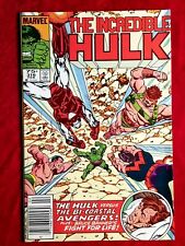 1986 The Incredible Hulk #316 Newsstand NS Marvel App Key 80s vtg IRONMAN NAMOR picture
